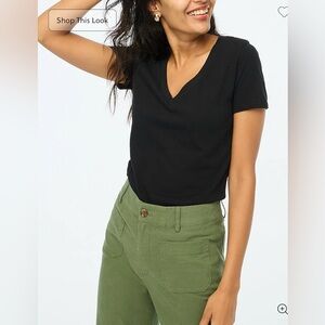 J Crew V neck Tee